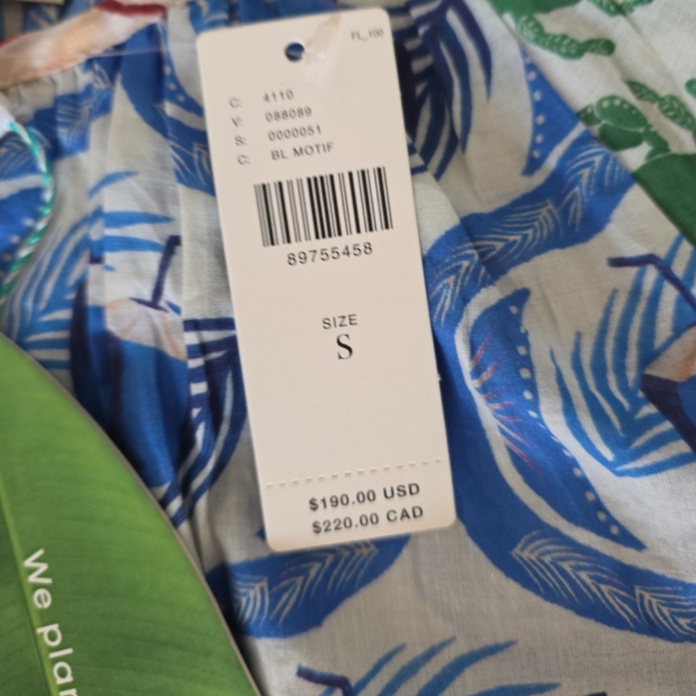Farm Rio Multi Color Top Size Small - Picture 8 of 12